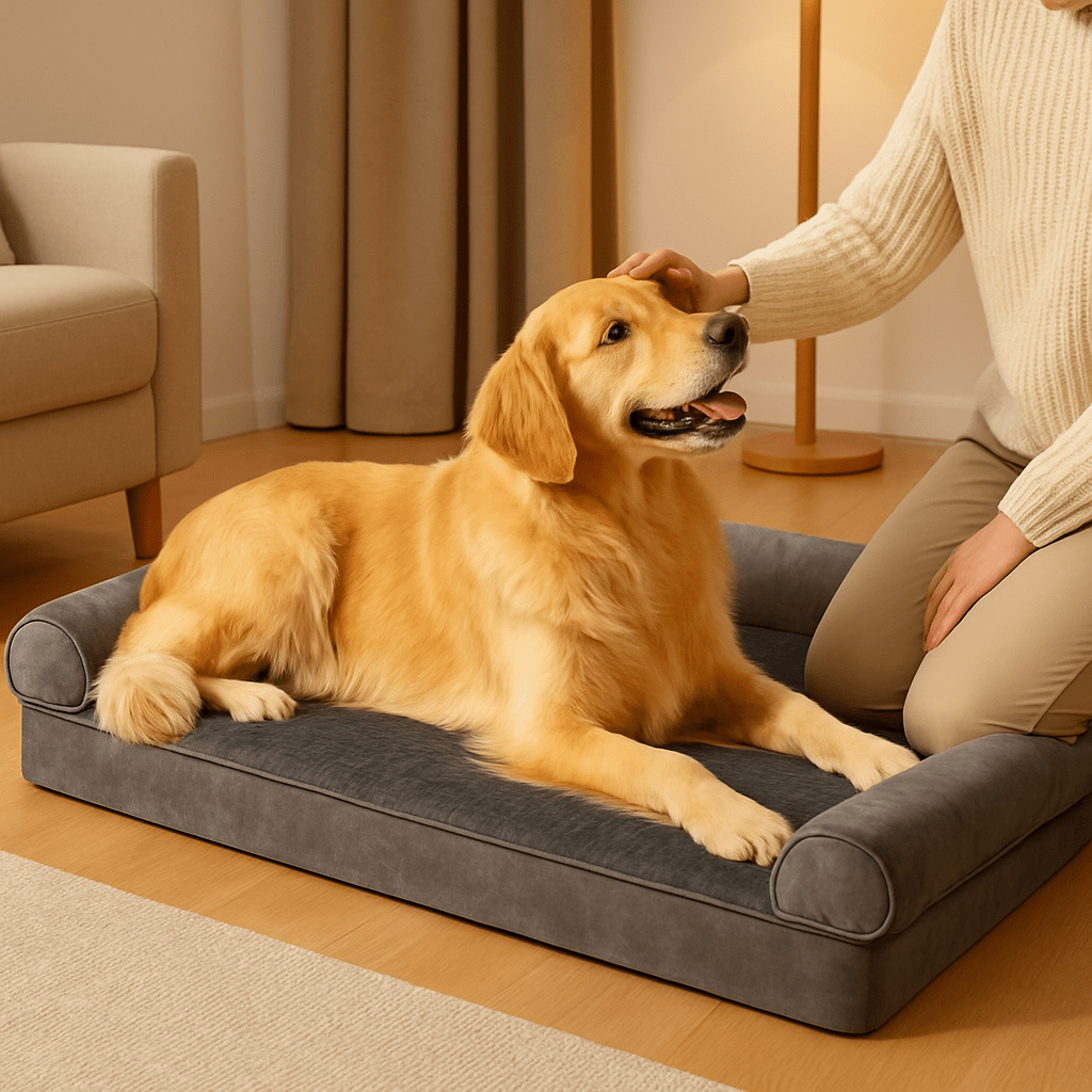 Lit canapé pour chien - OrthopédiqueToutou™