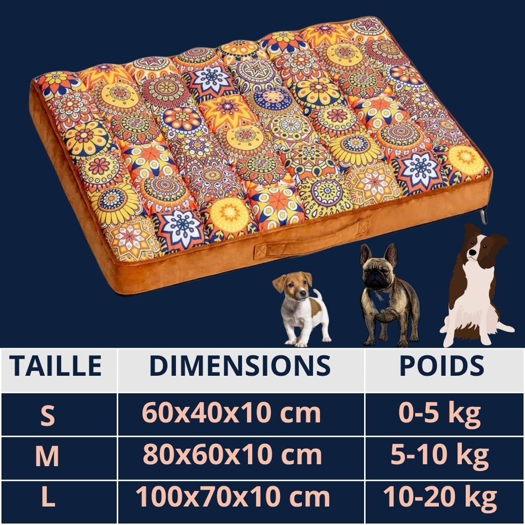 Lit chien orthopédique - MatelasToutou™
