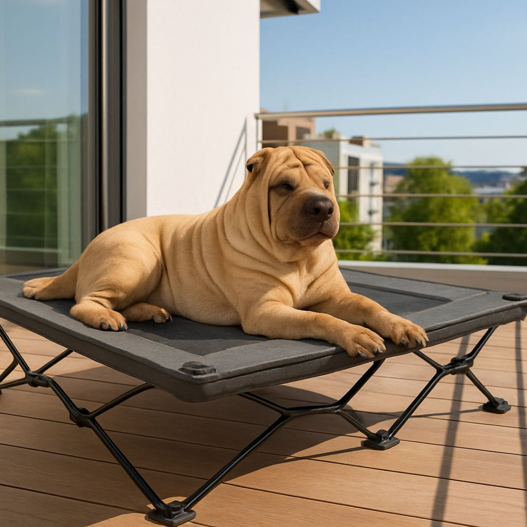 Lit de camp pour chiens - PliableToutou™