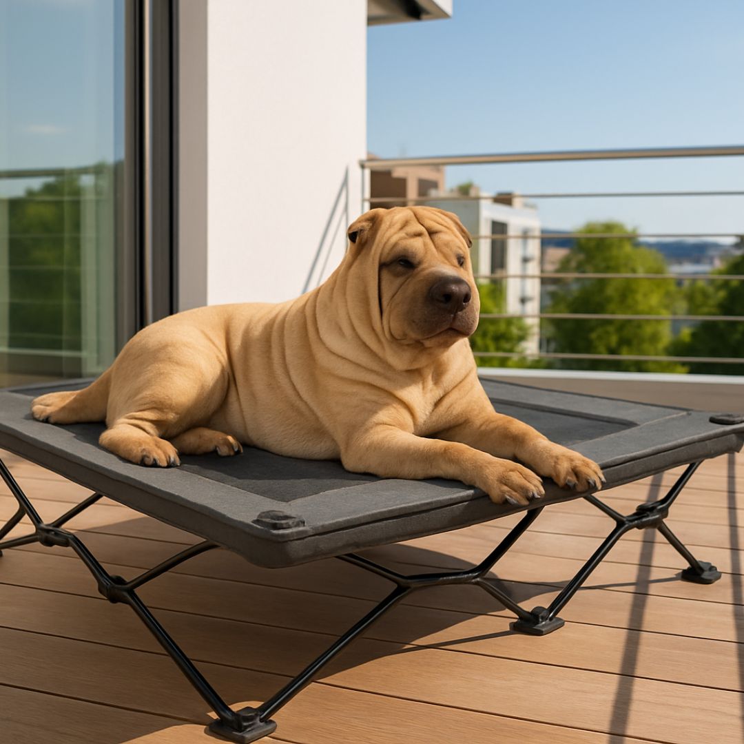 Lit de camp pour chiens - PliableToutou™