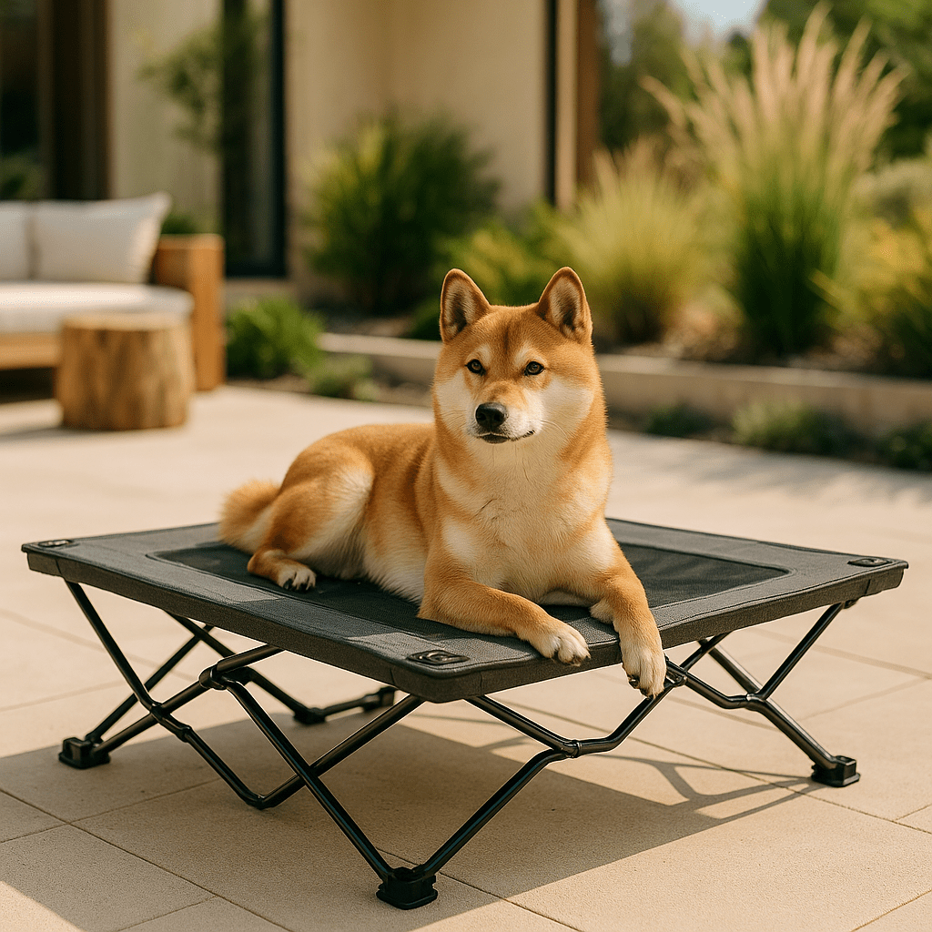 Lit de camp pour chiens - PliableToutou™