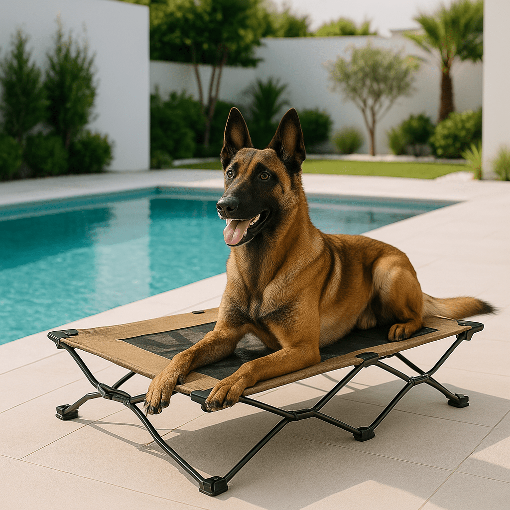 Lit de camp pour chiens - PliableToutou™