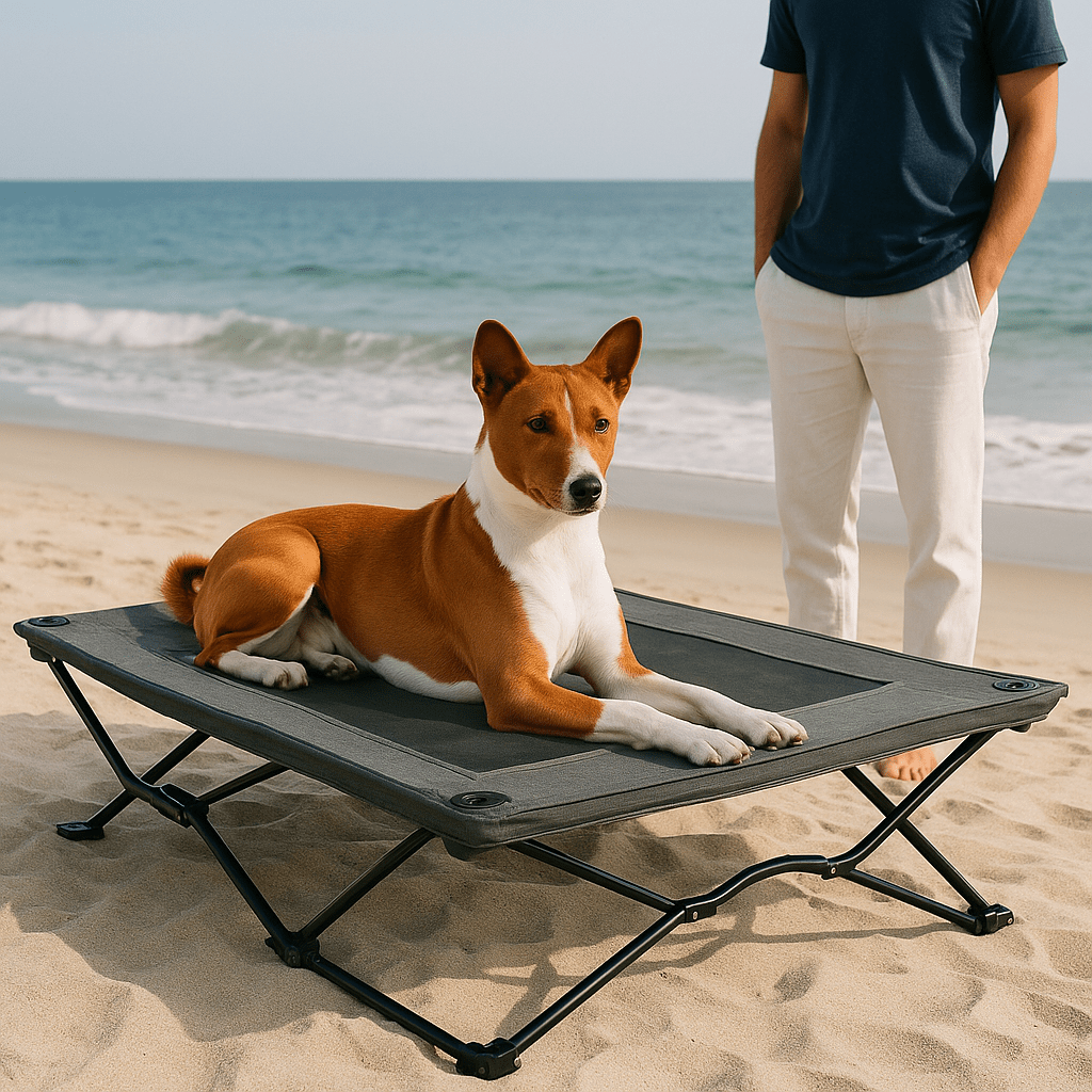 Lit de camp pour chiens - PliableToutou™