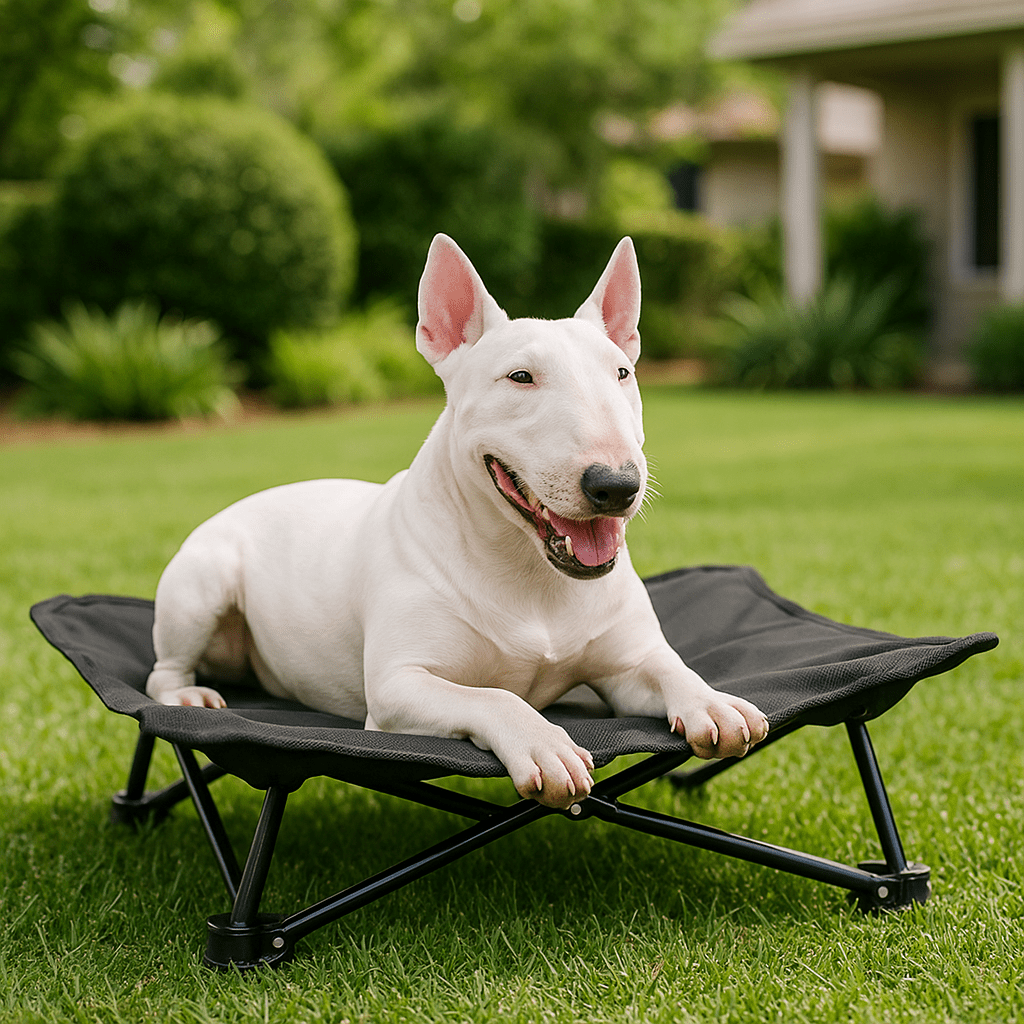 Lit de camping pour chien - PliableToutou™