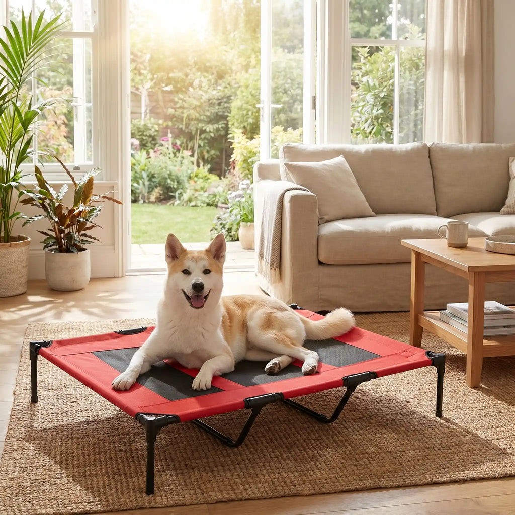 Lit de camping pour chien - XXLToutou™