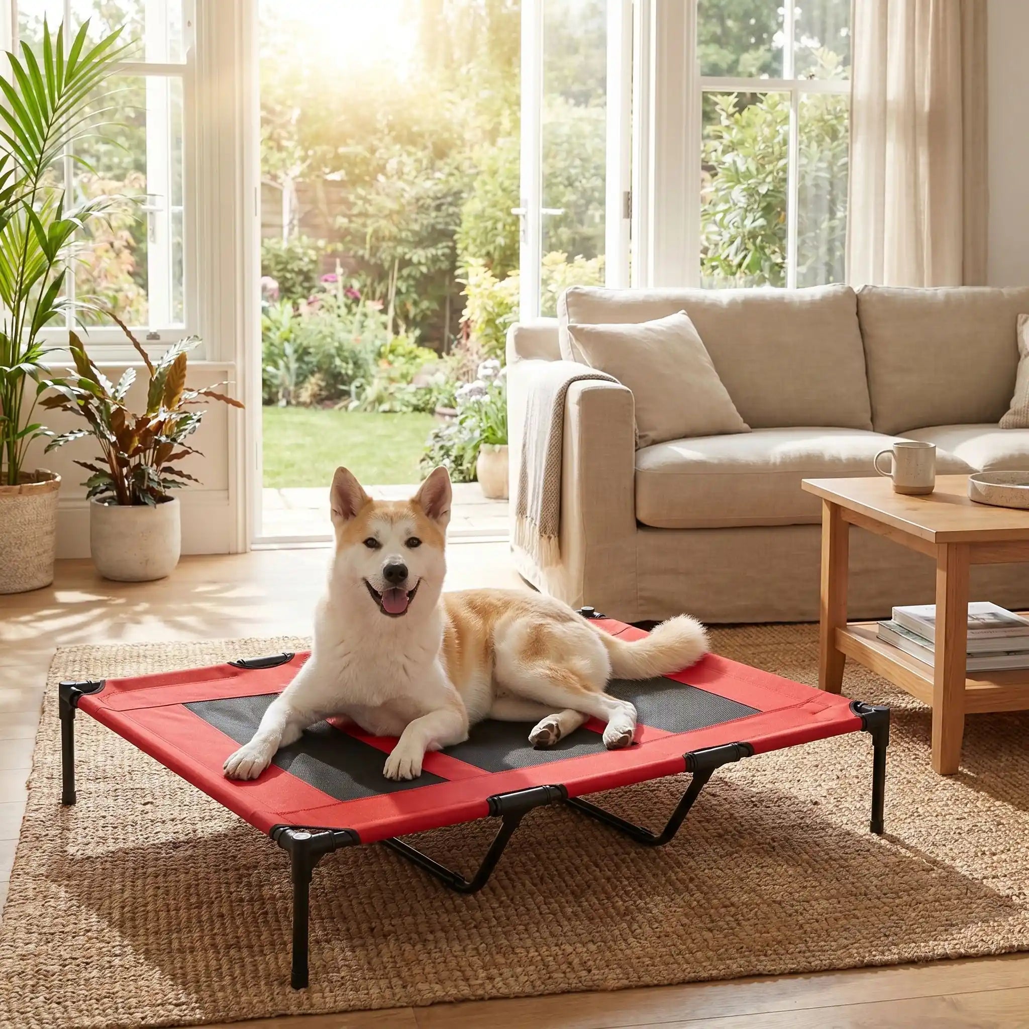 Lit de camping pour chien - XXLToutou™