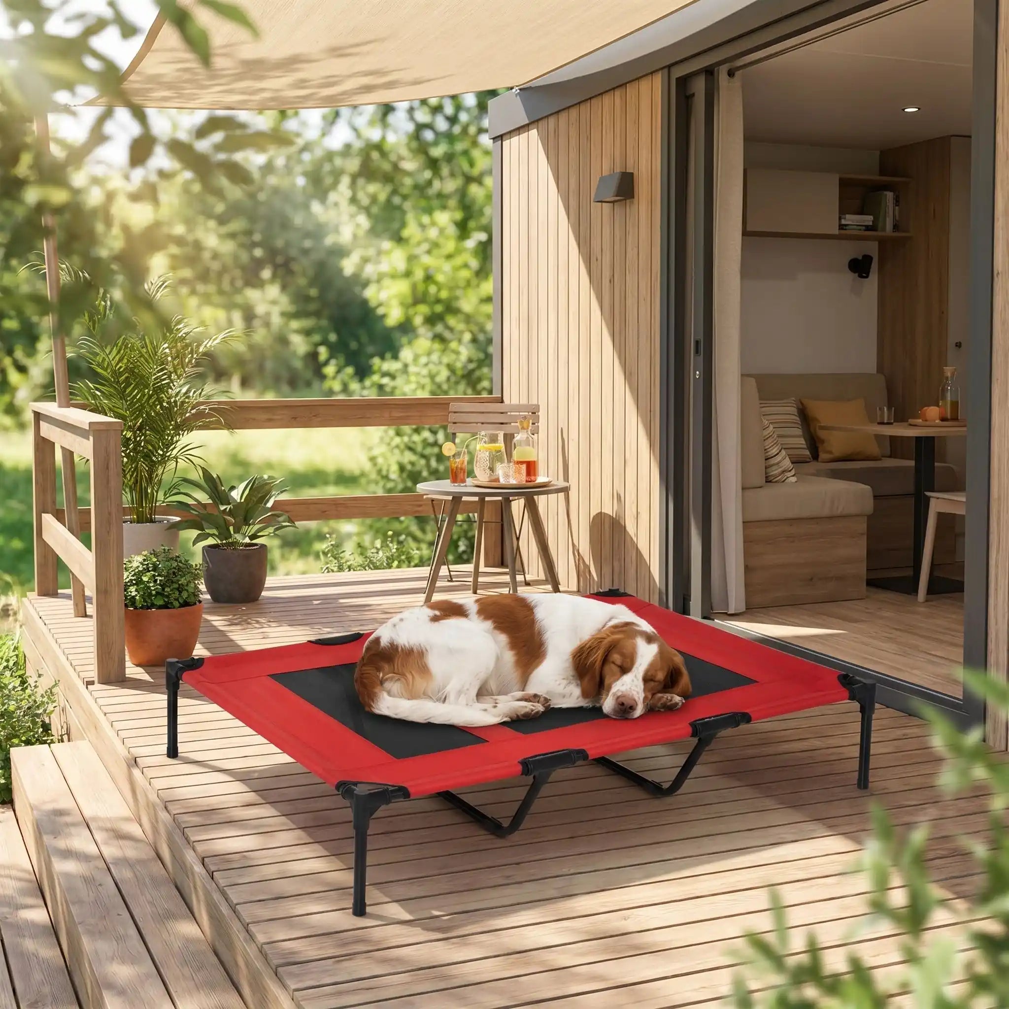 Lit de camping pour chien - XXLToutou™