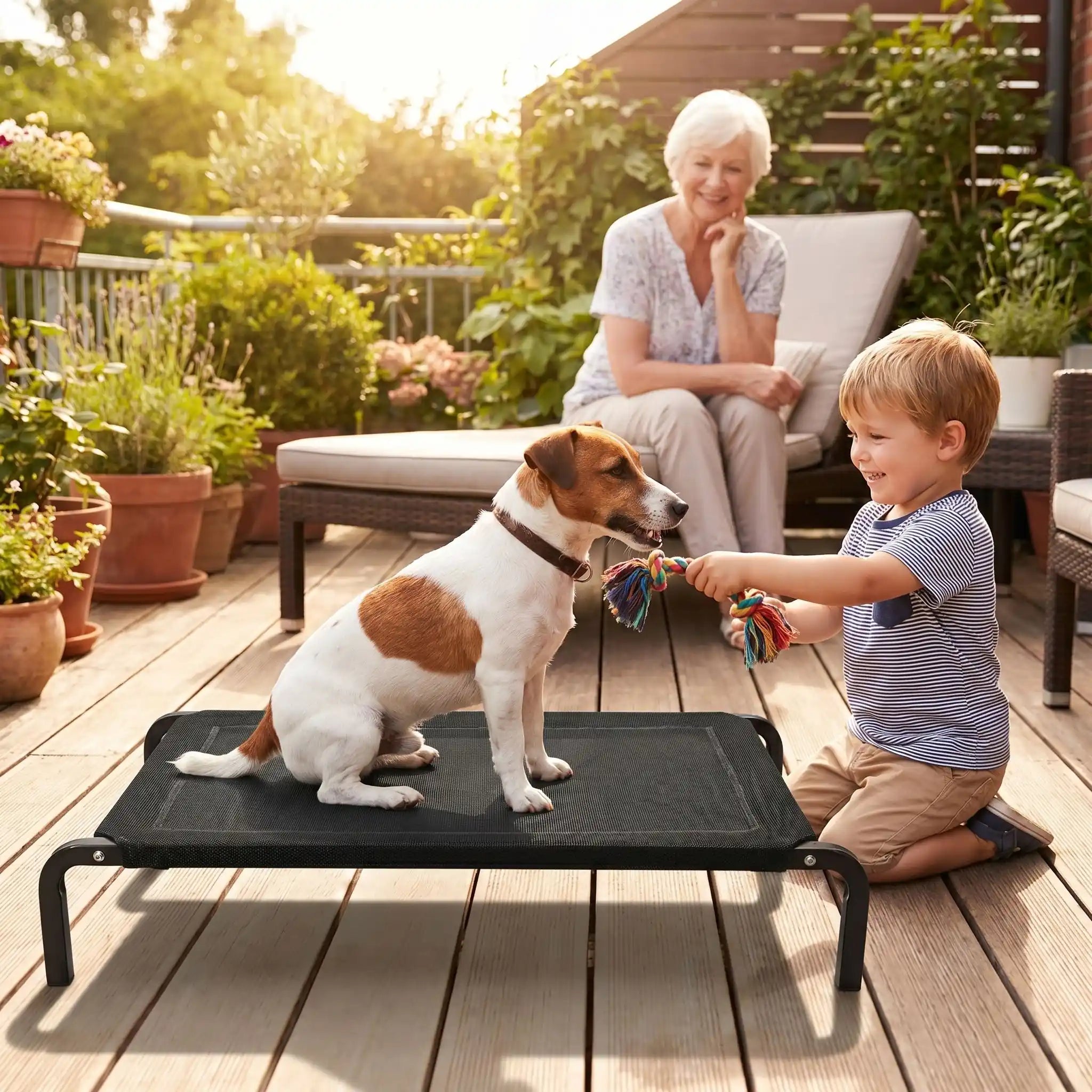 Lit de camps chien - CarboneToutou™