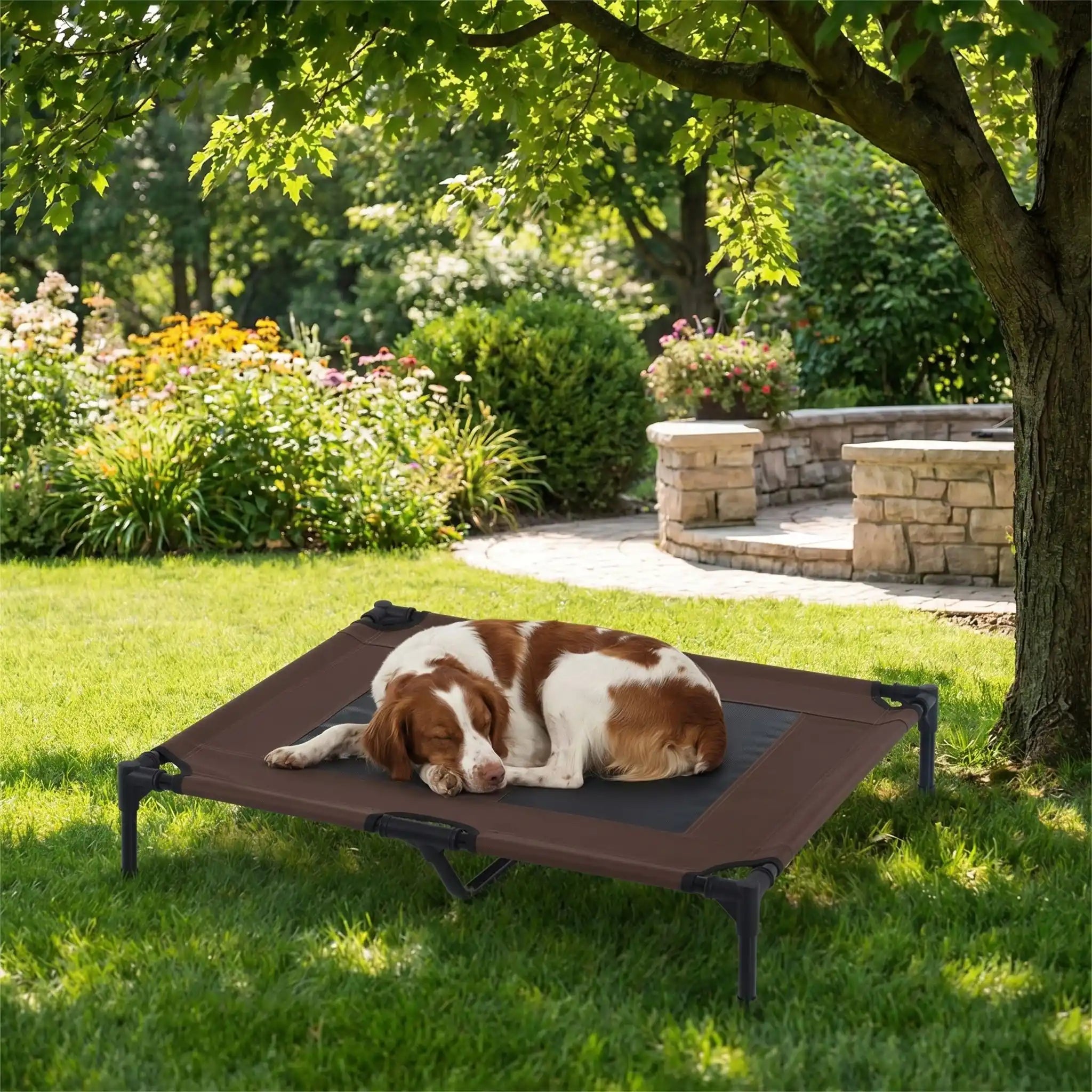 Lit de camps chien - SurélevéToutou™