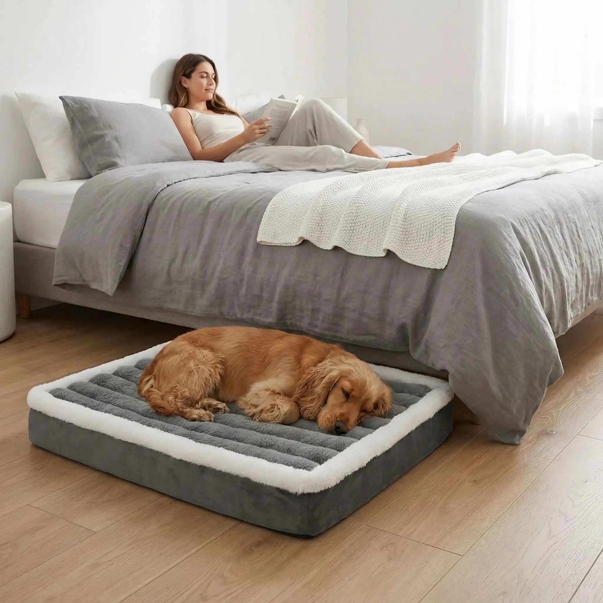 Lit pour chien orthopédique - MatelasToutou™