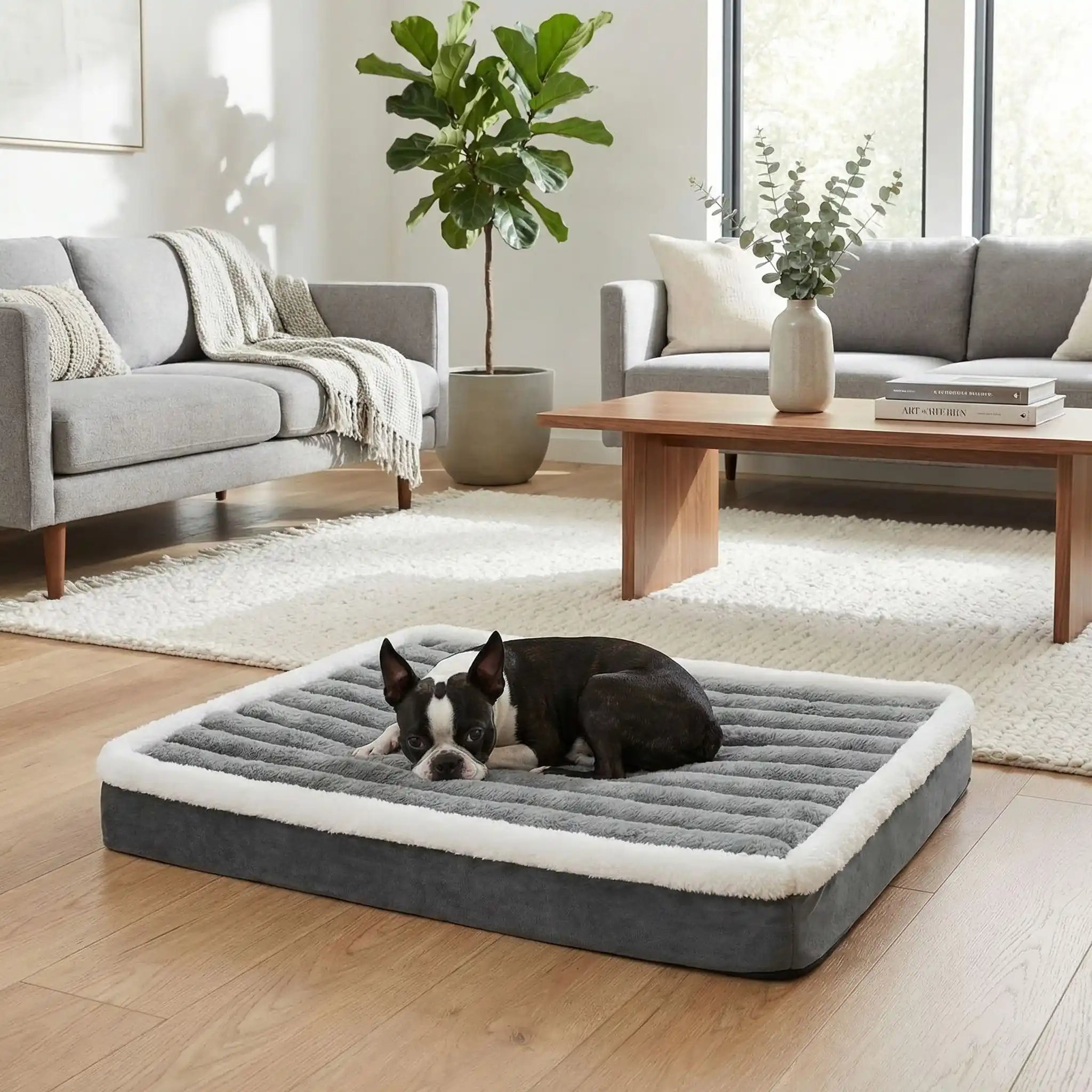 Lit pour chien orthopédique - MatelasToutou™