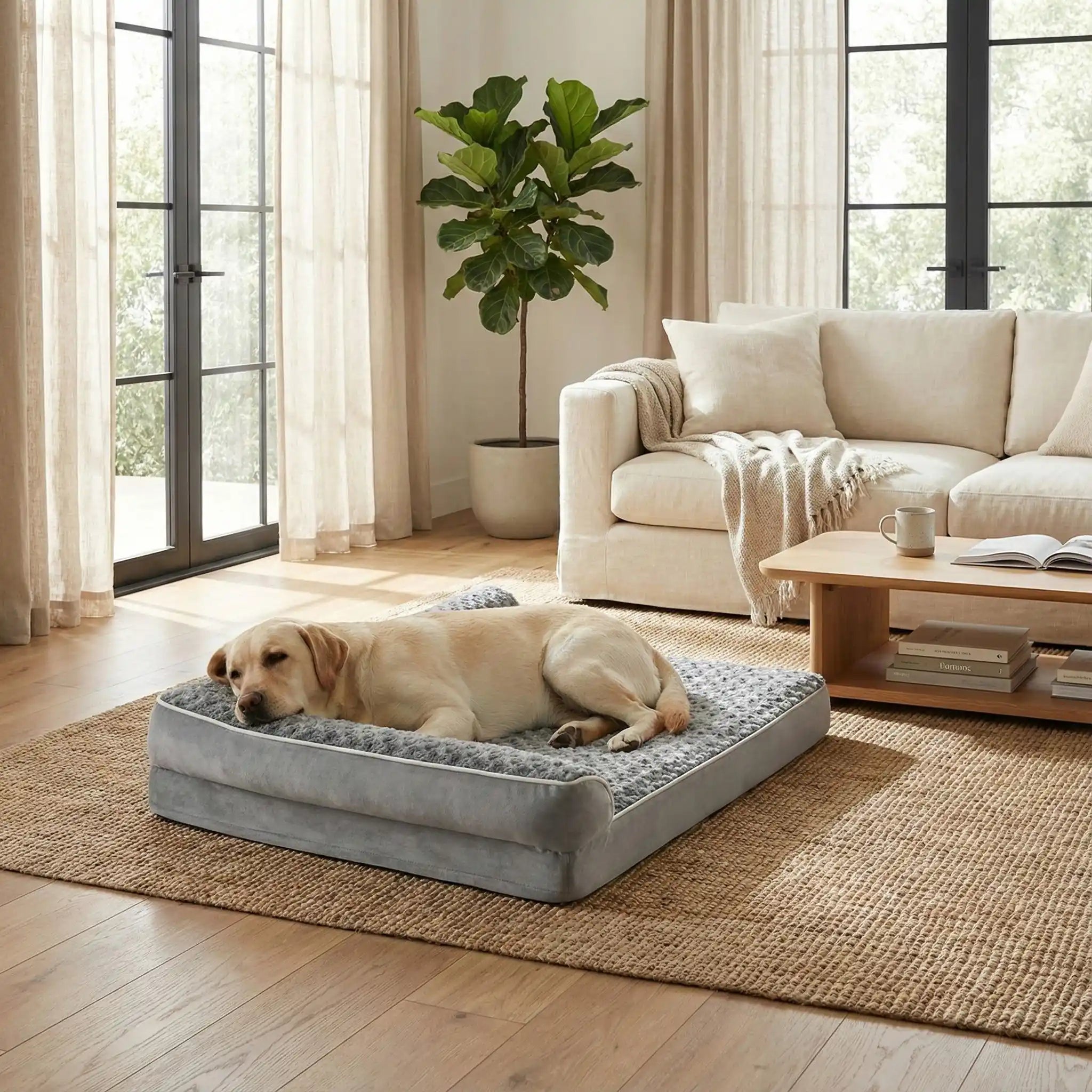 Lit pour chien orthopédique - XLToutou™