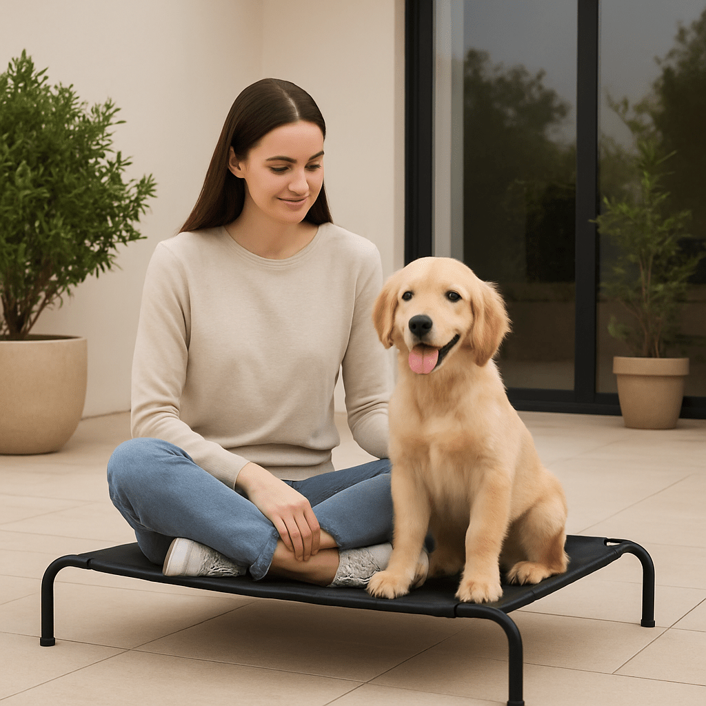 Lit pour chien surélevé - HamacToutou™