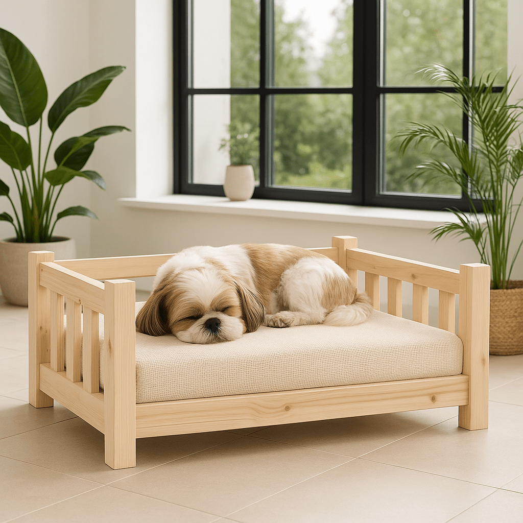 Lit pour chien surélevé - CanapéToutou™