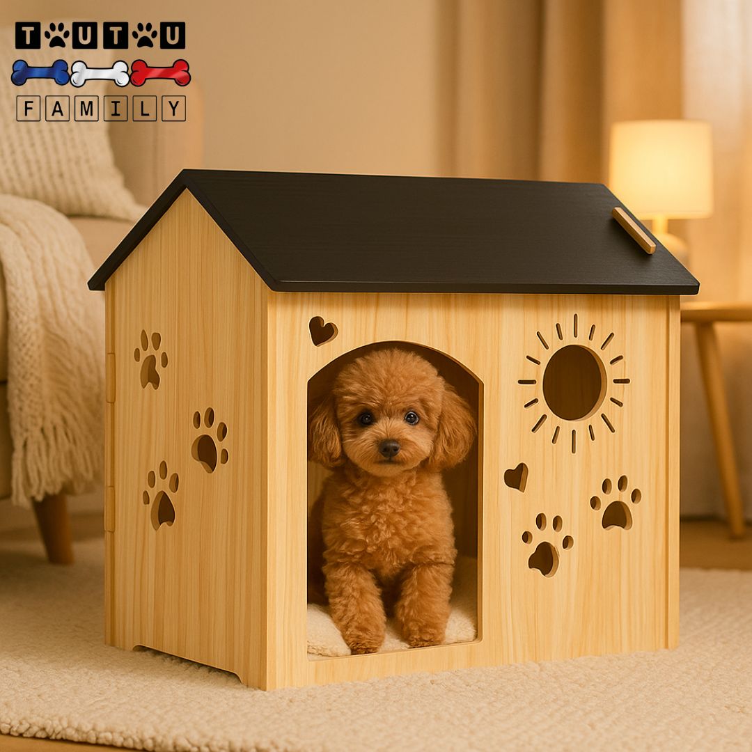 Maison chien intérieur - BoisToutou™