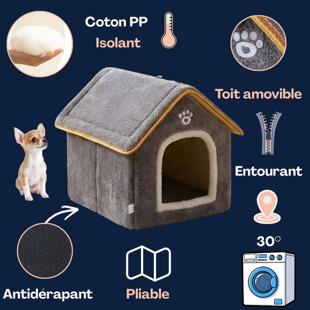 Maison chien intérieure - MiniToutou™