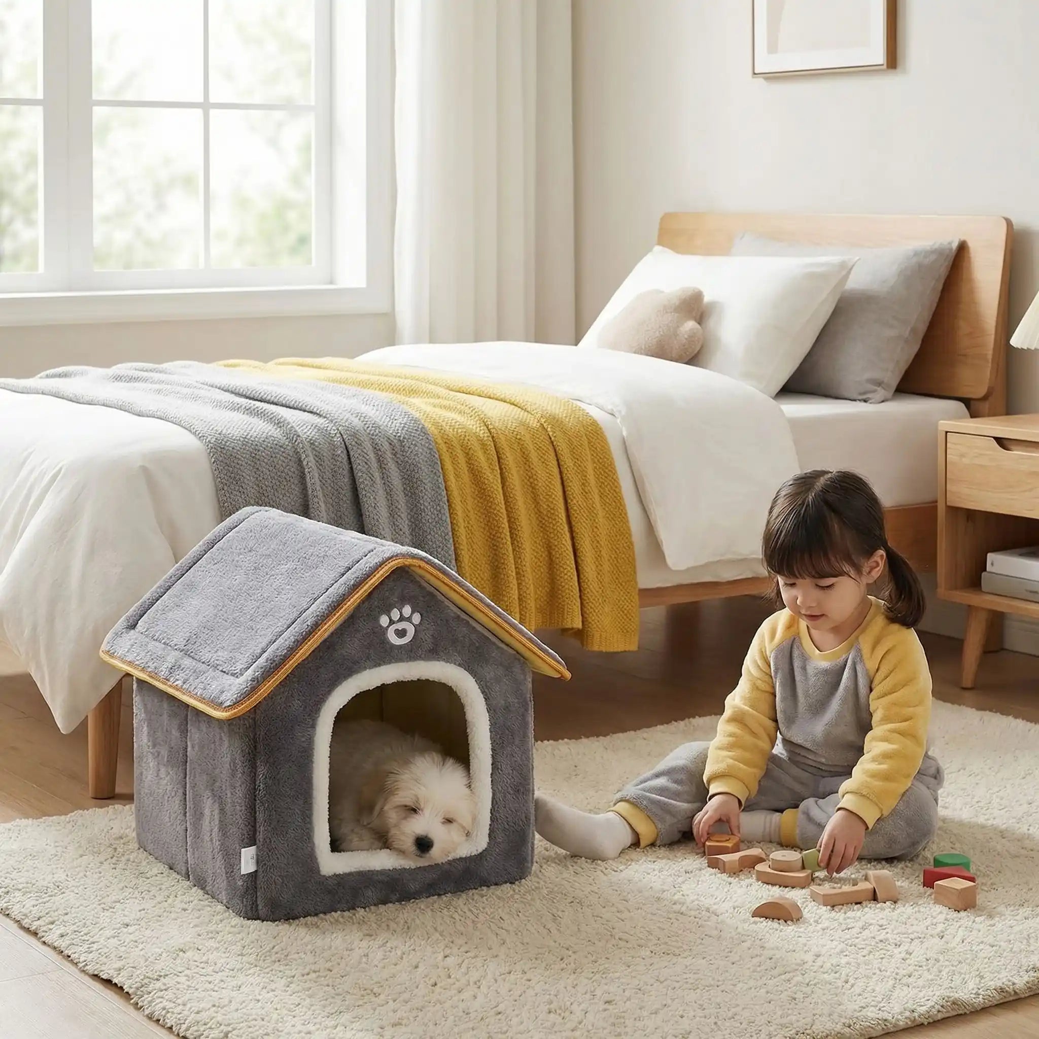 Maison chien intérieure - MiniToutou™