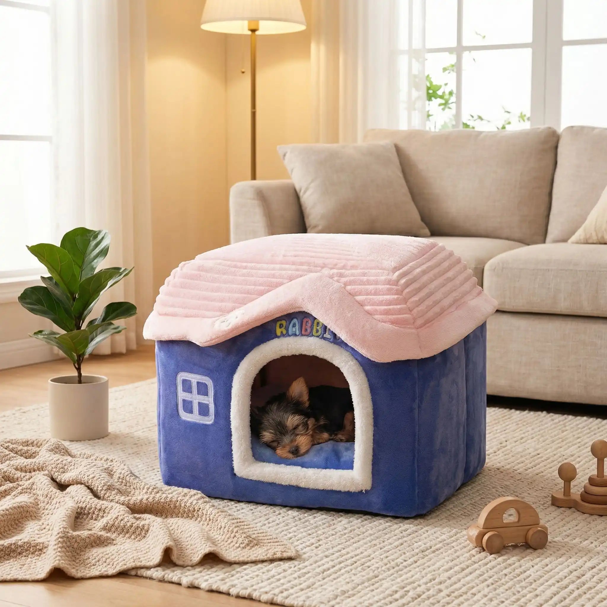 Maison intérieure pour chien - LavableToutou™