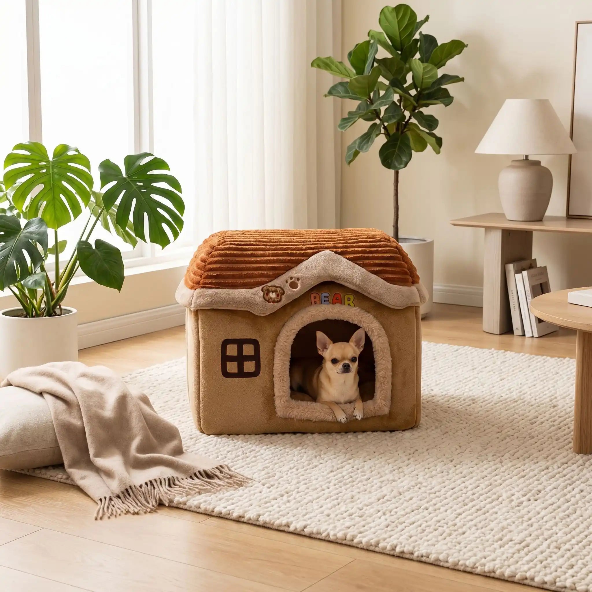 Maison intérieure pour chien - LavableToutou™