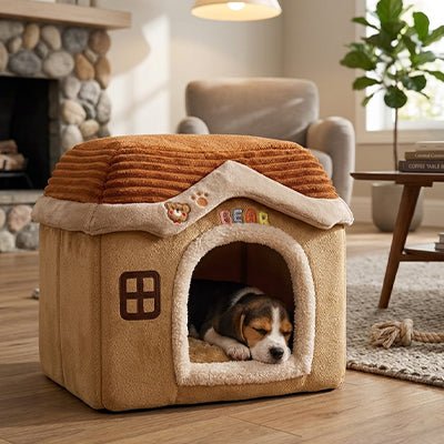 Maison intérieure pour chien - LavableToutou™