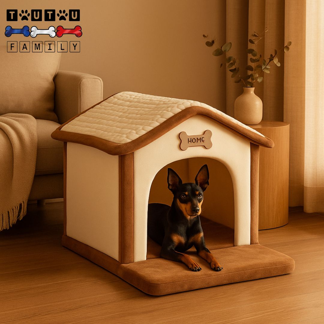 Maison intérieure pour chien - PliableToutou™