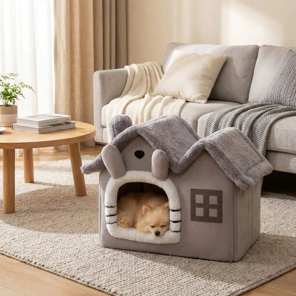 Maison pour chien intérieur - PliableToutou™