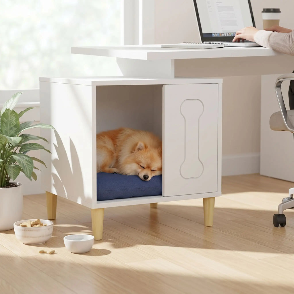Meuble niche chien interieur - PetitToutou™