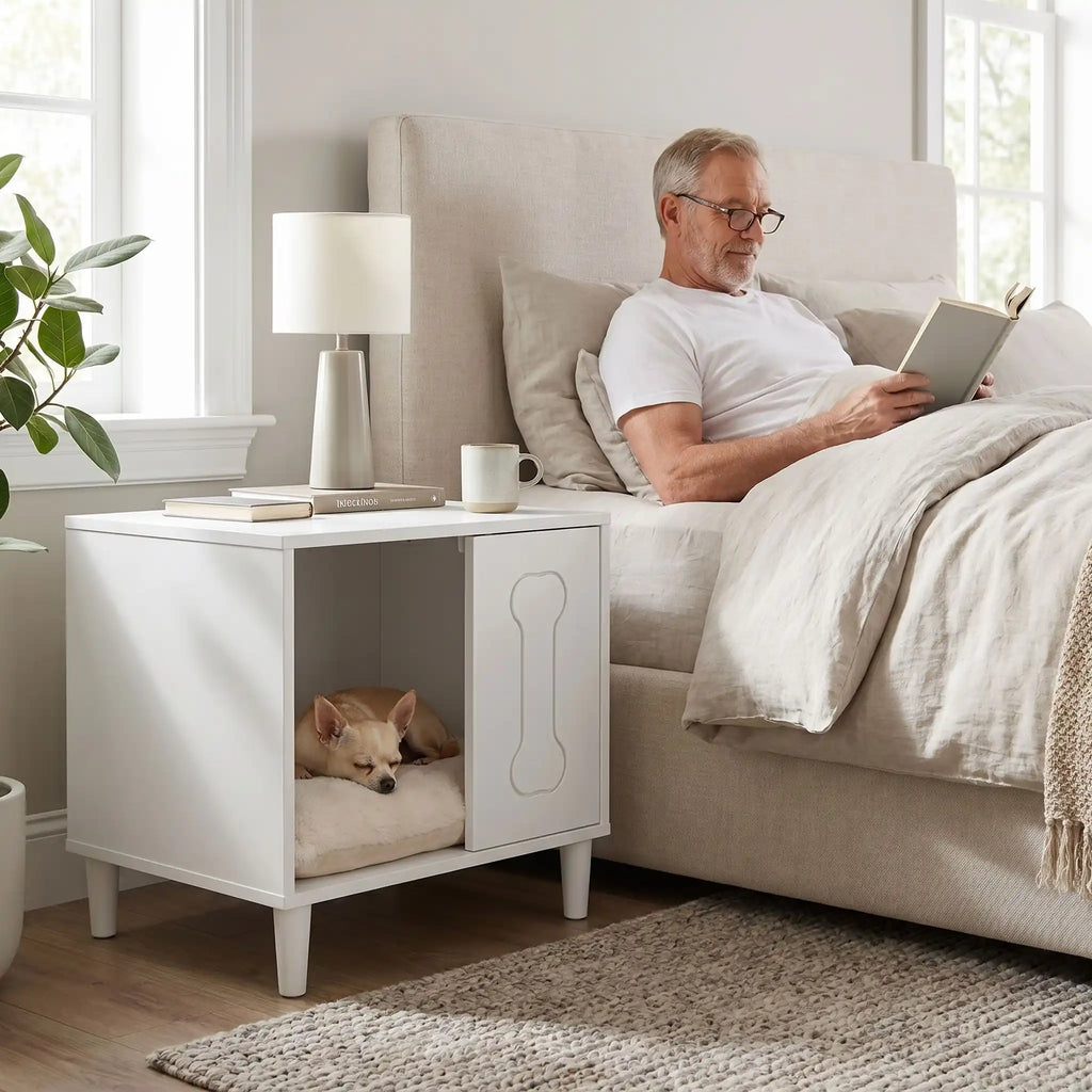 Meuble niche chien interieur - PetitToutou™