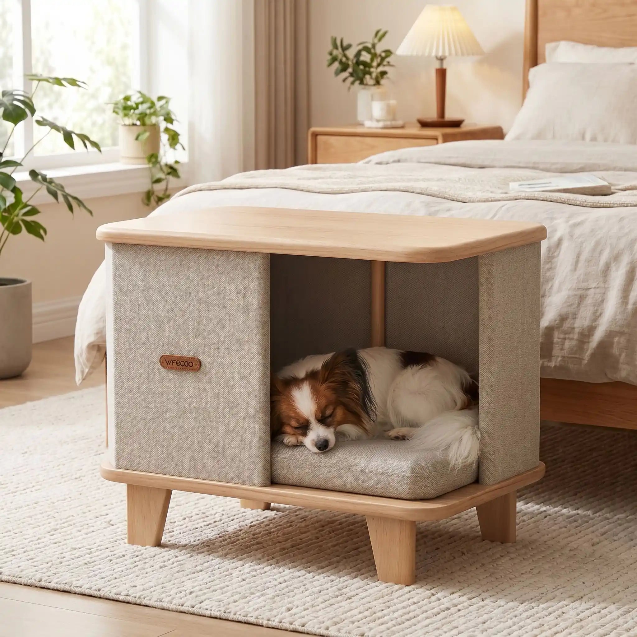 Meuble niche chien interieur - DesignToutou™