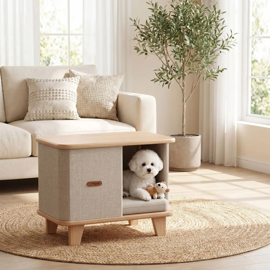 Meuble niche chien interieur - DesignToutou™