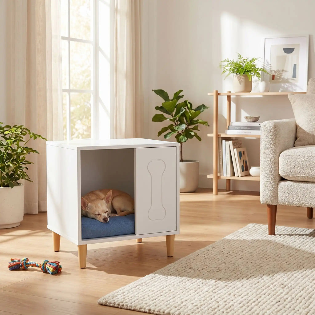 Meuble niche chien interieur - PetitToutou™