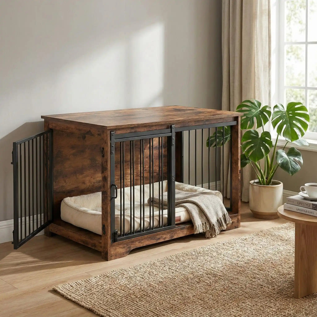 Meuble niche pour chien - CageToutou™