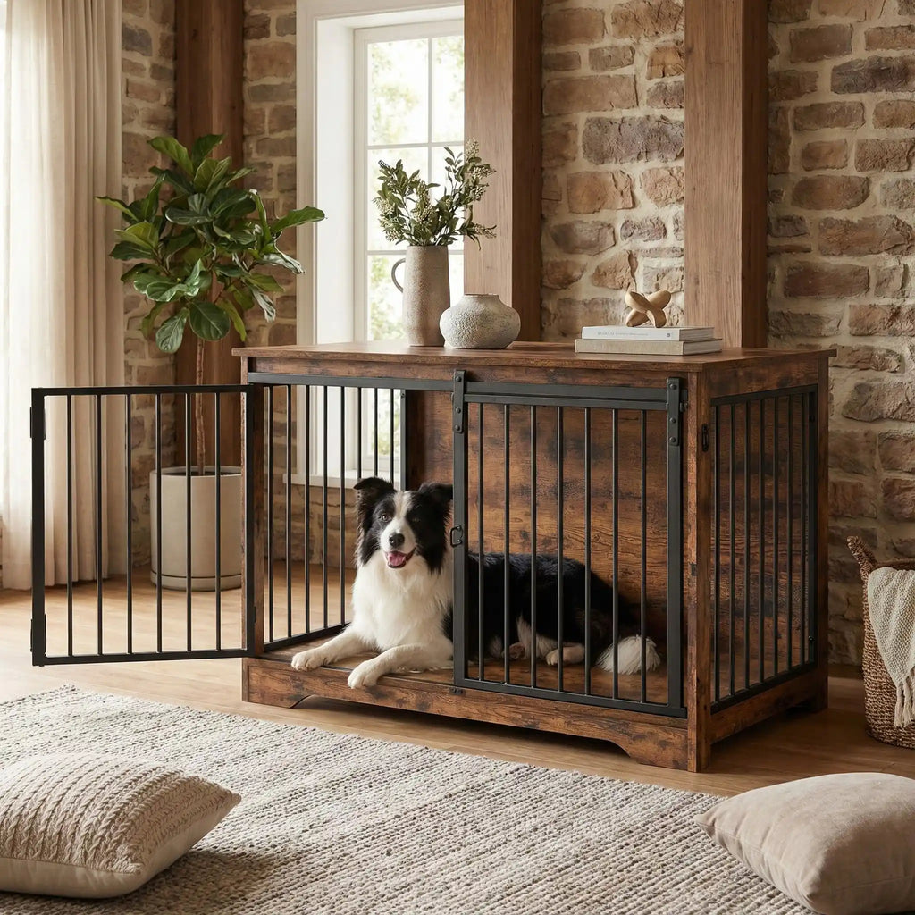 Meuble niche pour chien - CageToutou™