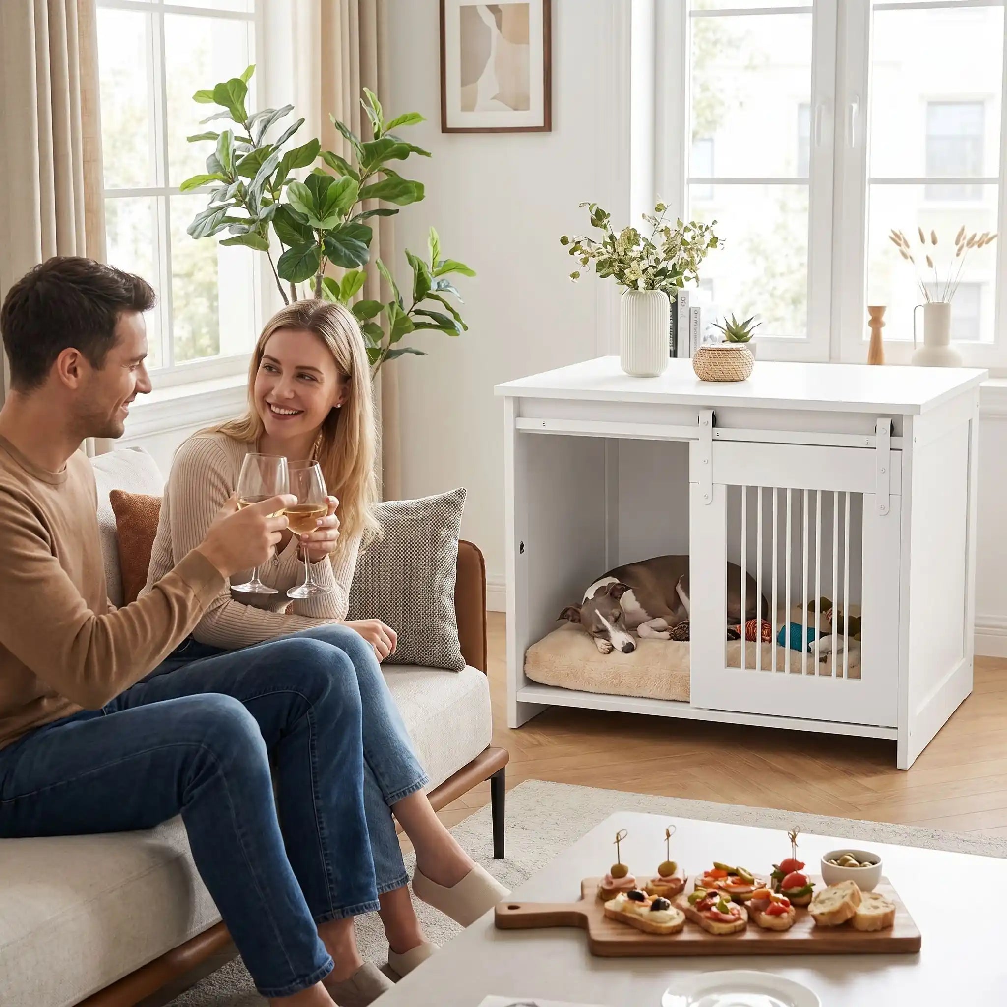 Meuble niche pour chien - CoconToutou™