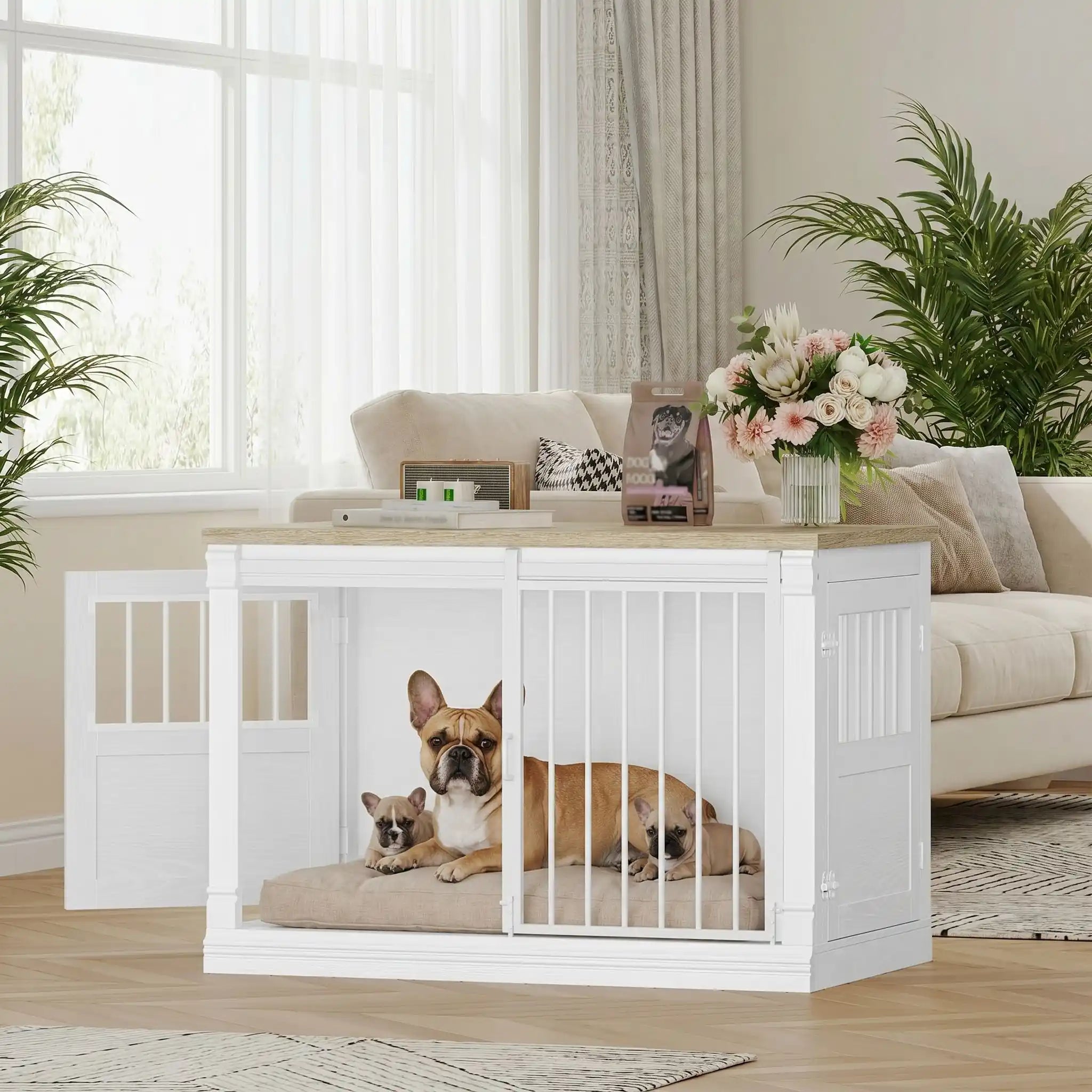 Meuble niche pour chien - MoyenToutou™