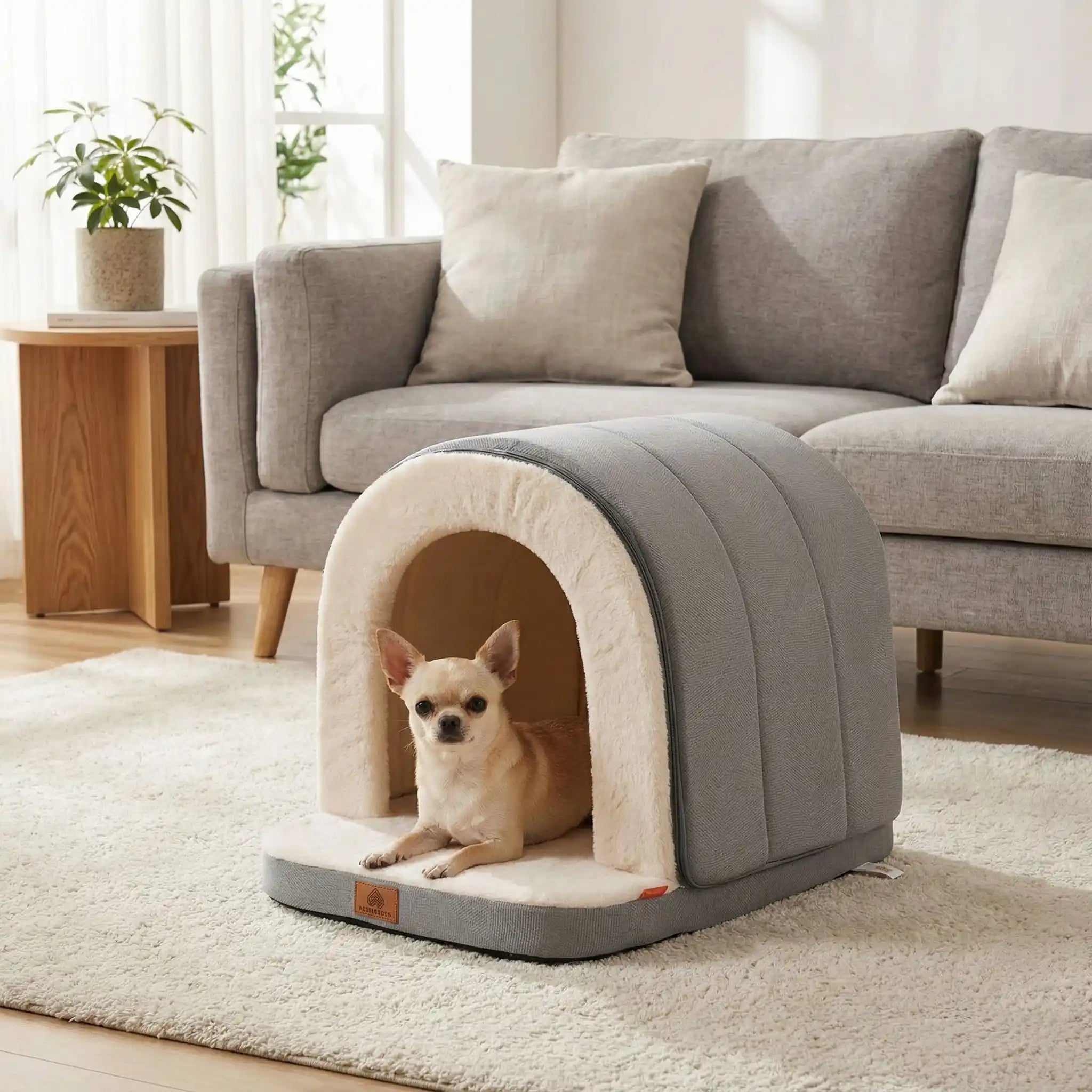 Niche chien interieur -PliableToutou™