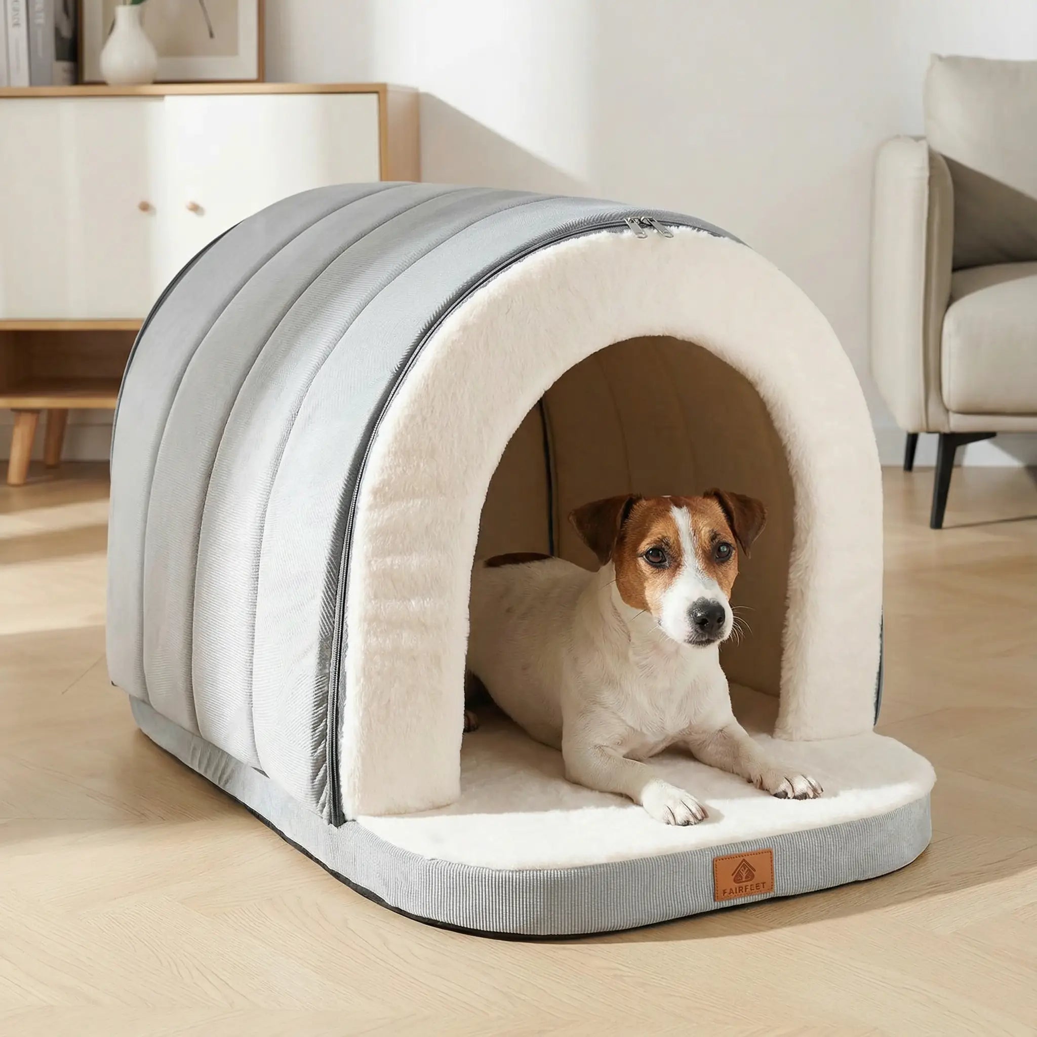 Niche chien interieur -PliableToutou™
