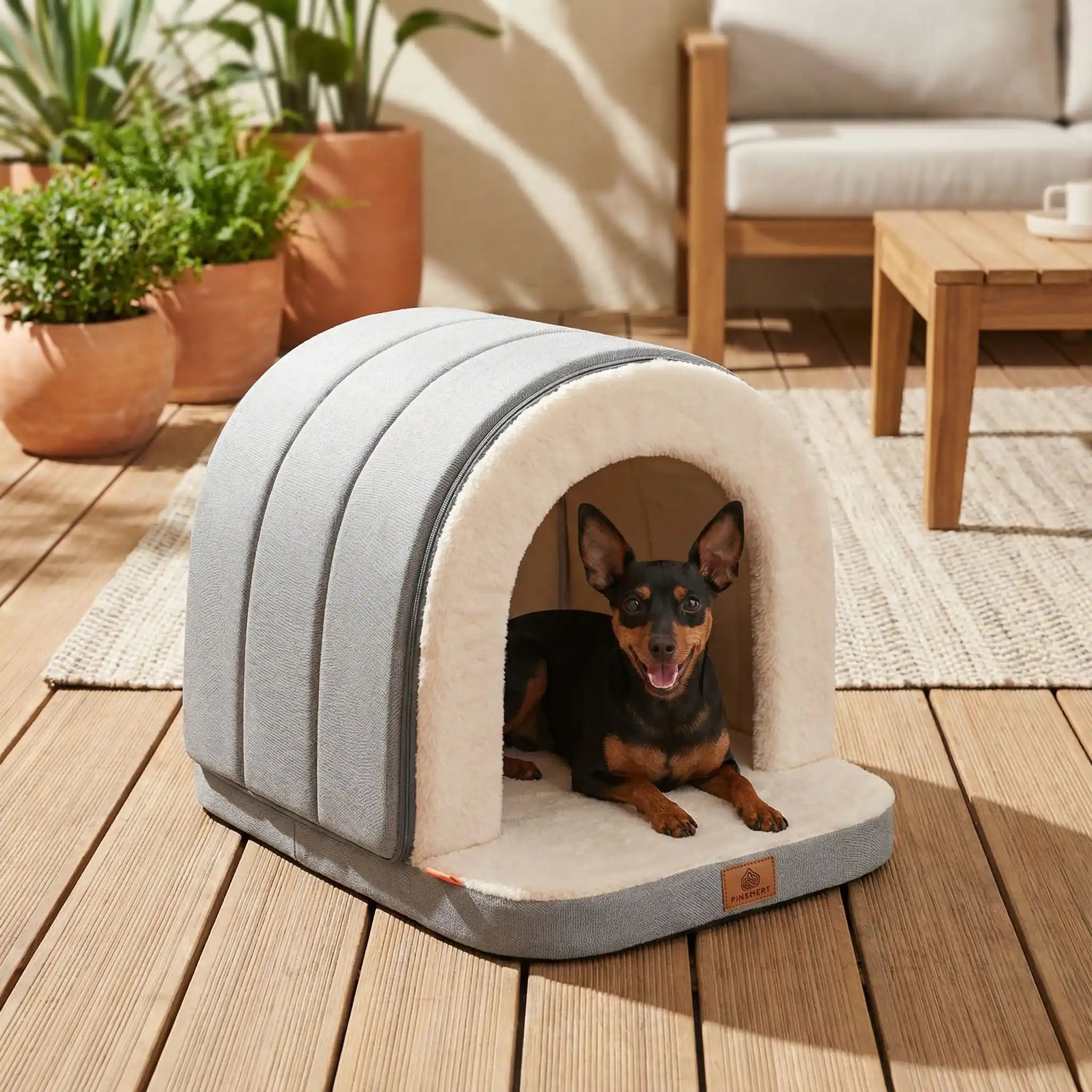 Niche chien interieur -PliableToutou™