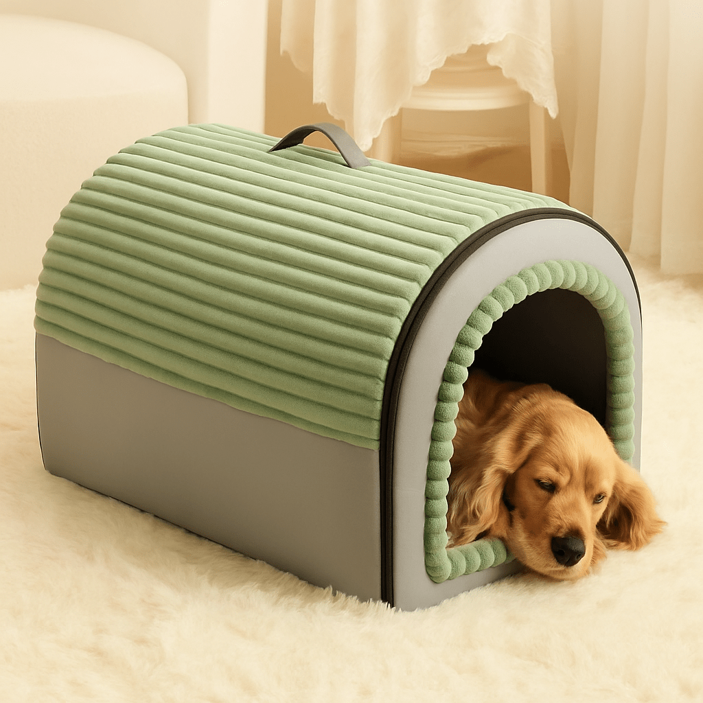 Niche d'intérieur pour chien - PortableToutou™