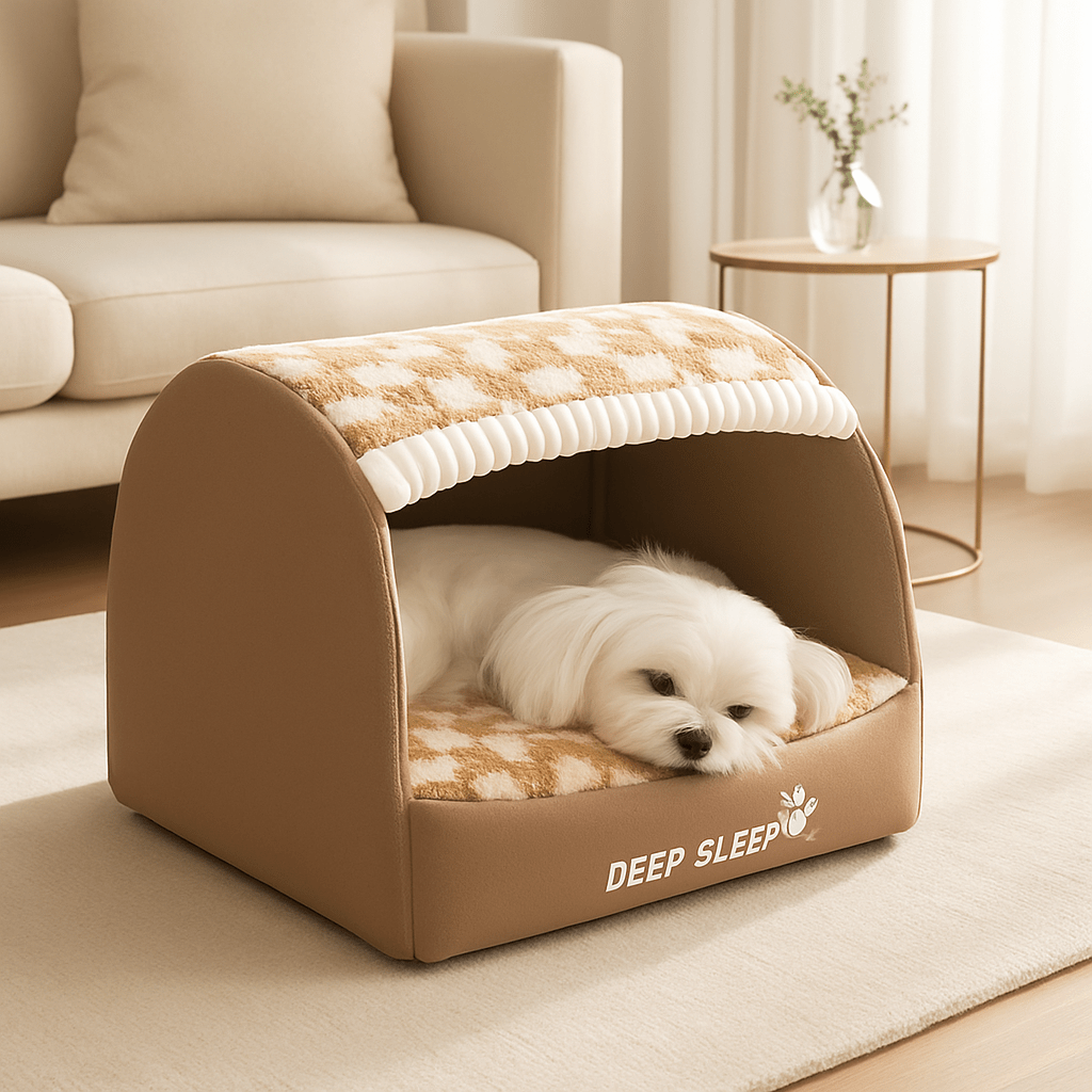 Niche d'intérieur pour chien - DéhoussableToutou™