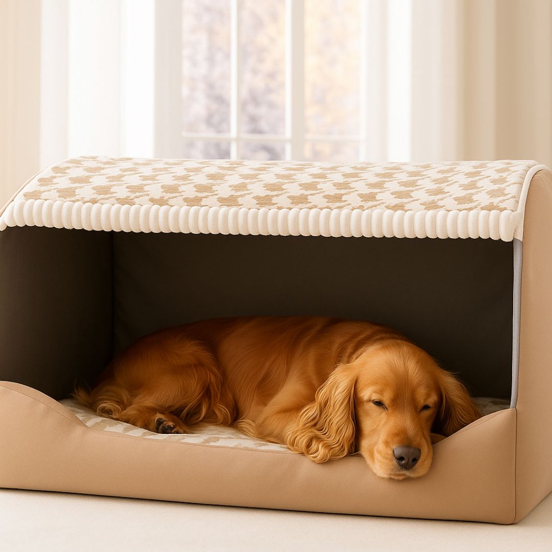 Niche d'intérieur pour chien - DéhoussableToutou™