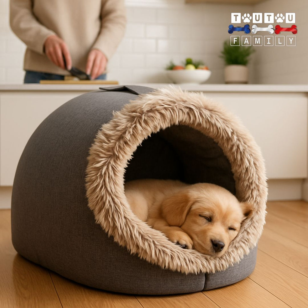 Niche d interieur pour chien - PortableToutou™