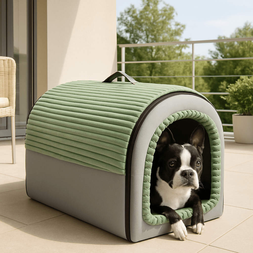 Niche d'intérieur pour chien - GrotteToutou™