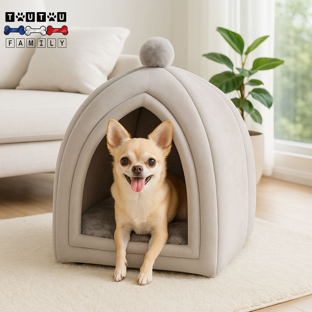 Niche d intérieur pour chien - PetitToutou™