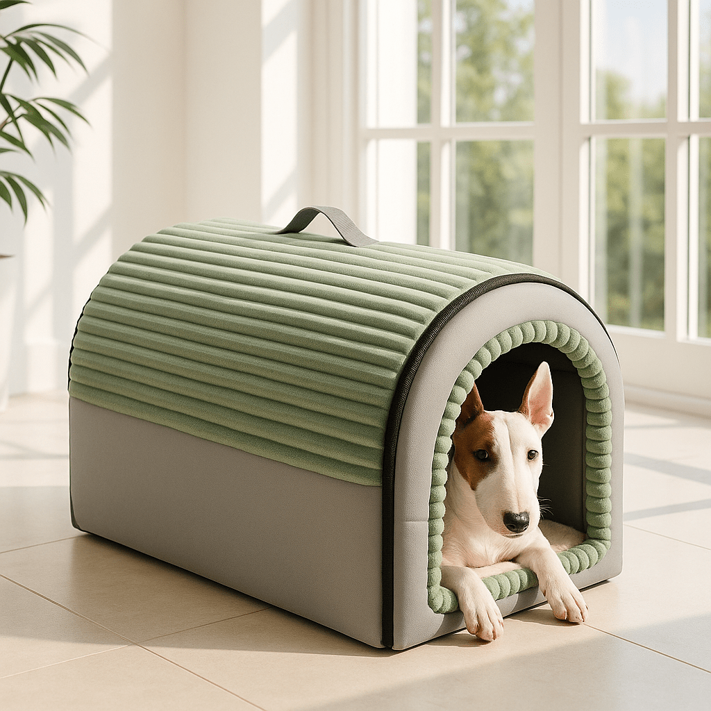 Niche d'intérieur pour chien - PortableToutou™