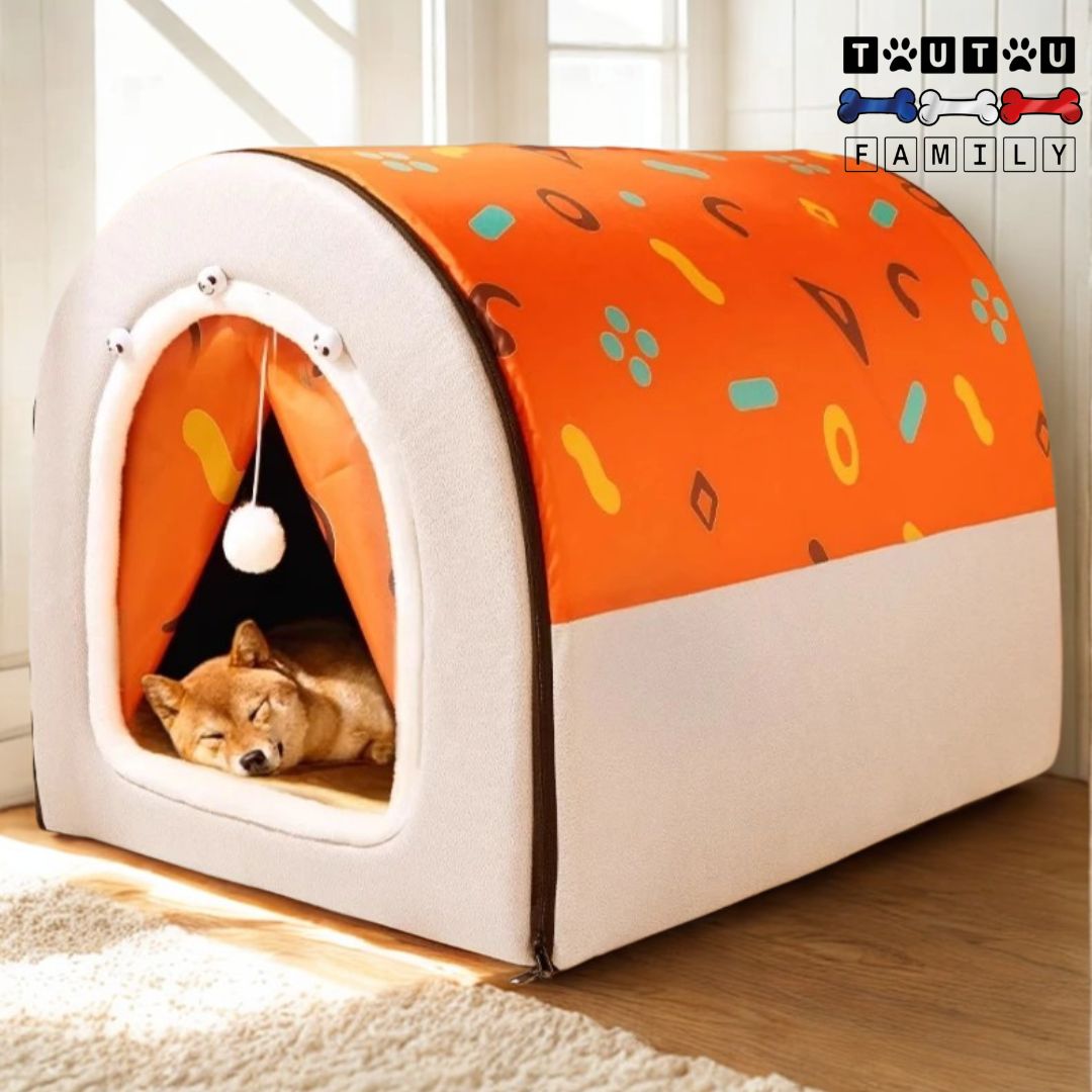 Niche d'intérieur pour chien - PliableToutou™