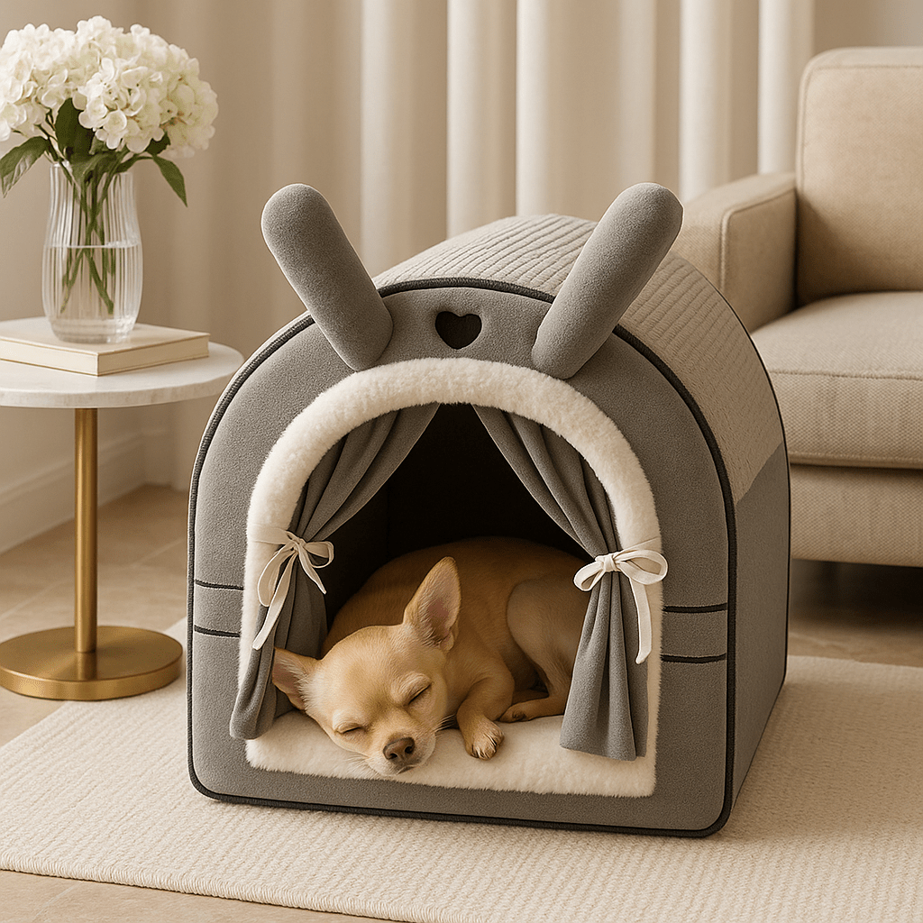 Niche d'intérieur pour petit chien - CoconToutou™
