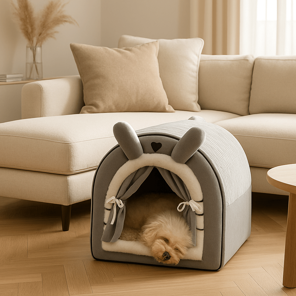 Niche d'intérieur pour petit chien - CoconToutou™