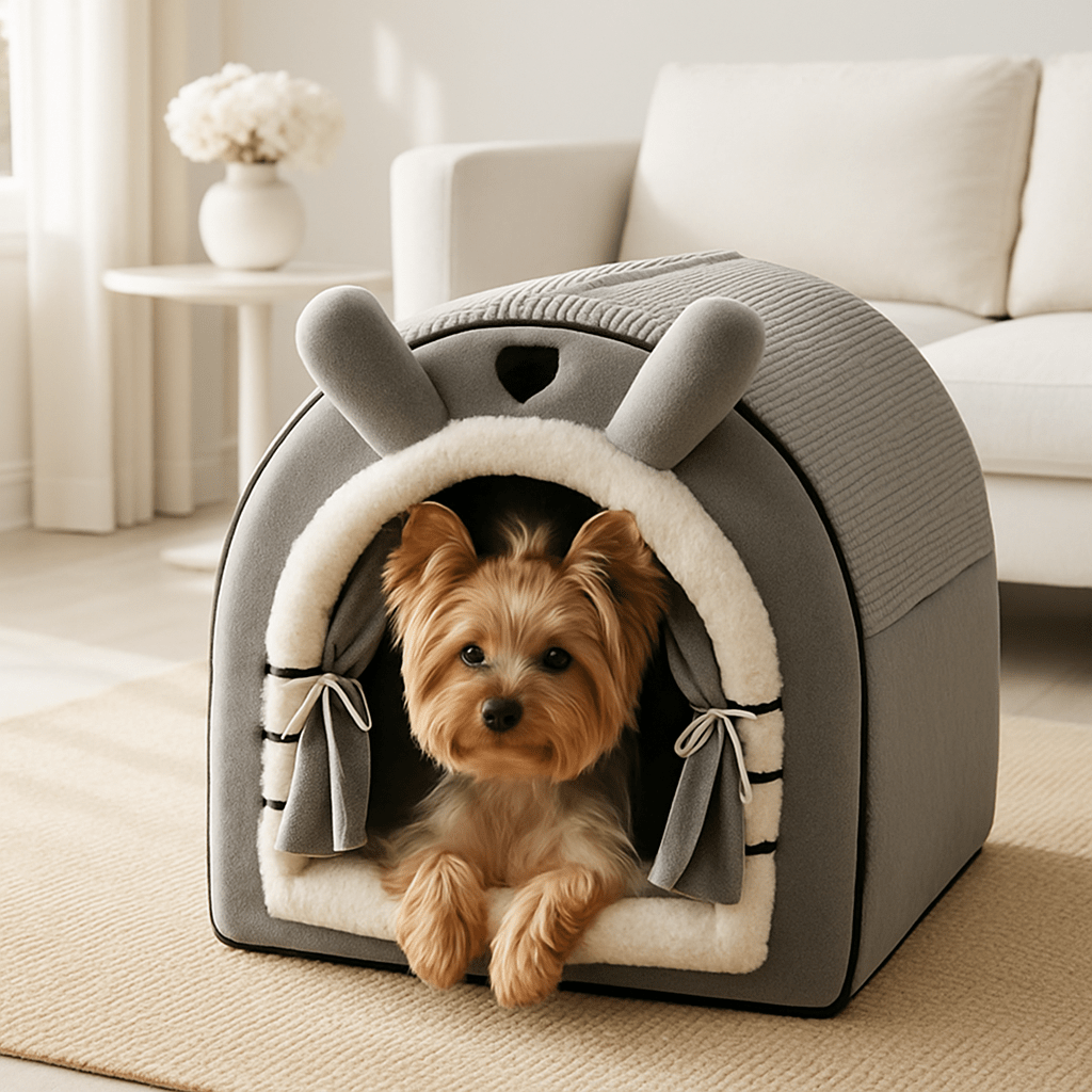 Niche d'intérieur pour petit chien - CoconToutou™