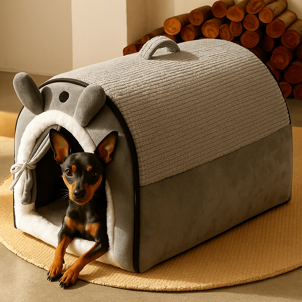 Niche d'intérieur pour petit chien - CoconToutou™